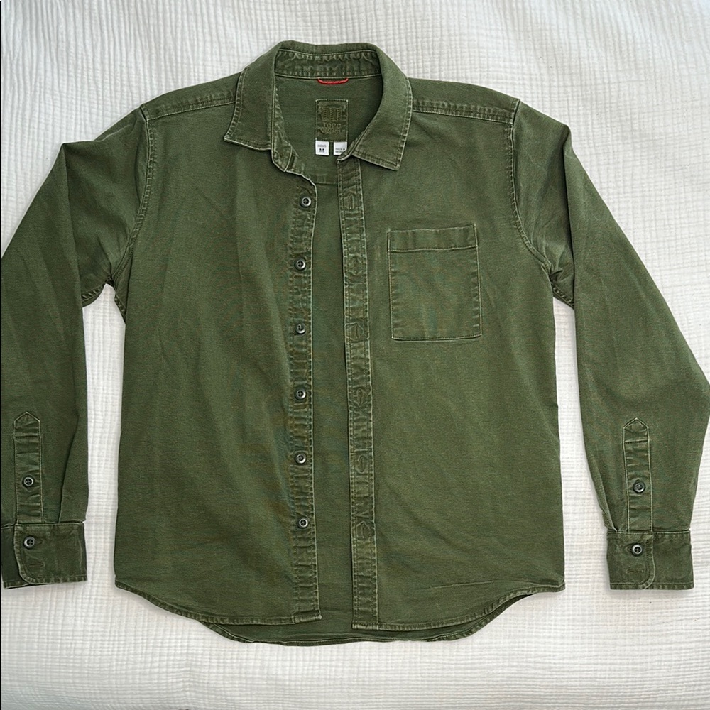 Topo Designs - Men’s Stretch Canvas Dirt Shirt - Men’s Medium